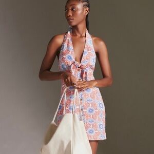 Anthropologie Maeve Halter Slim Dress